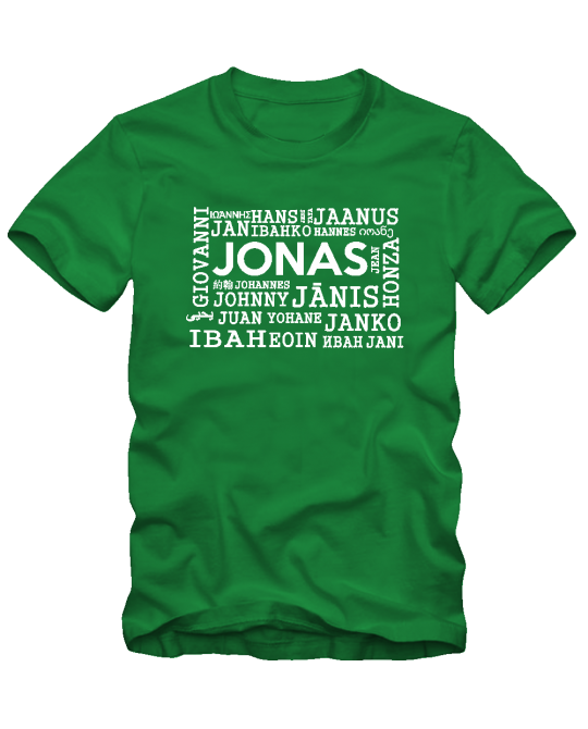 Jonas įvairiom kalbom Jonas įvairiom kalbom